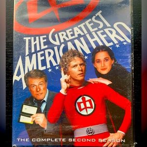 New Sealed “The Greatest American Hero” 2nd season. Never used. Plays 18 hours